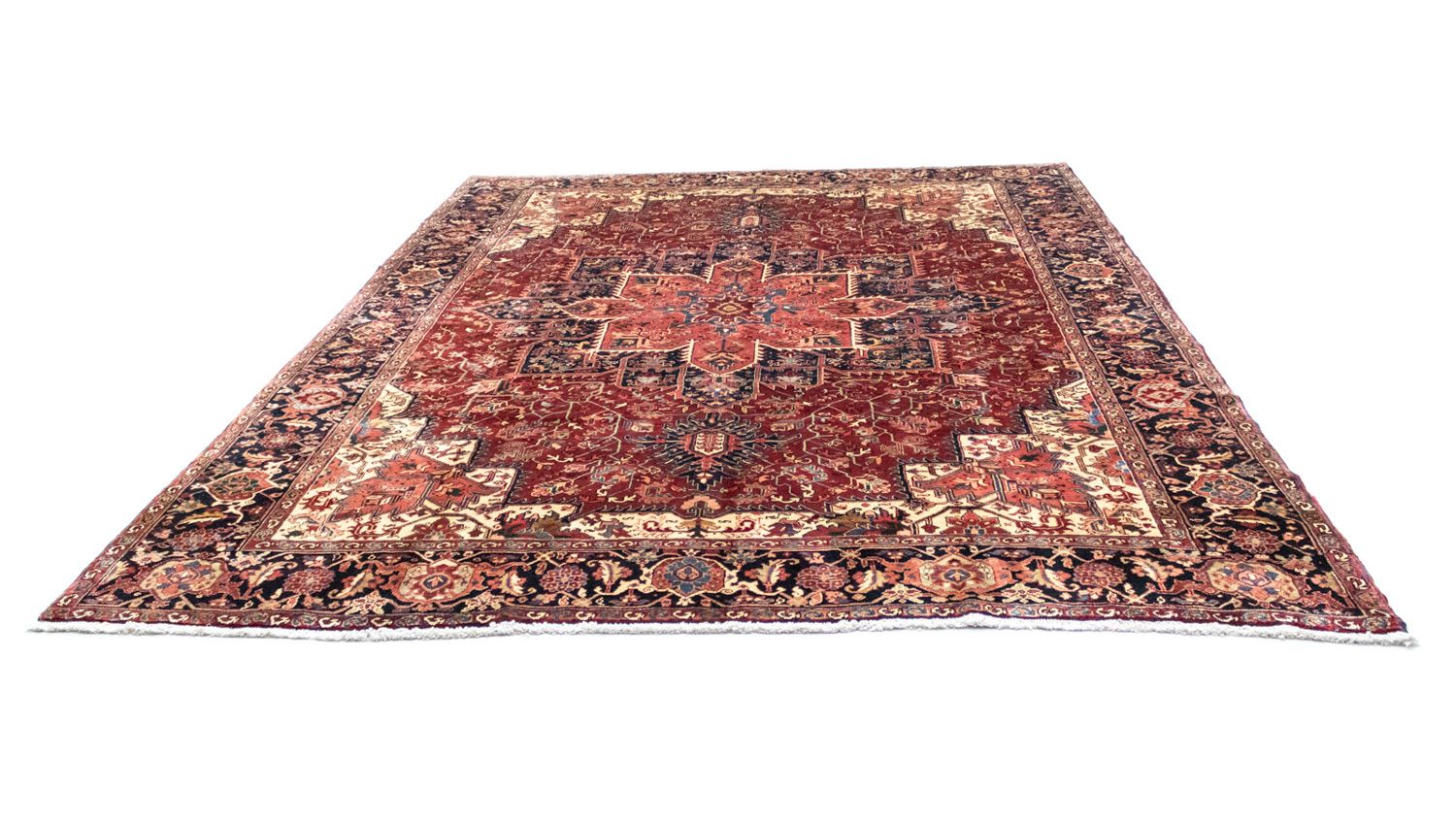 Alfombra persa - Nómada - 390 x 305 cm - rojo