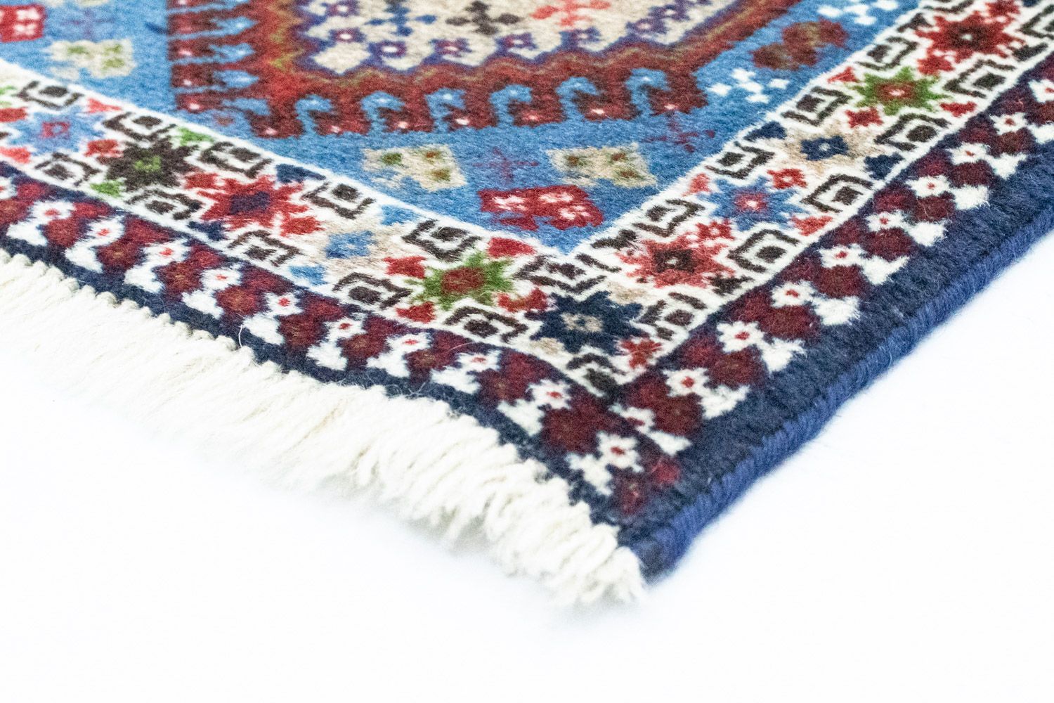 Alfombra persa - Nómada - 90 x 60 cm - multicolor