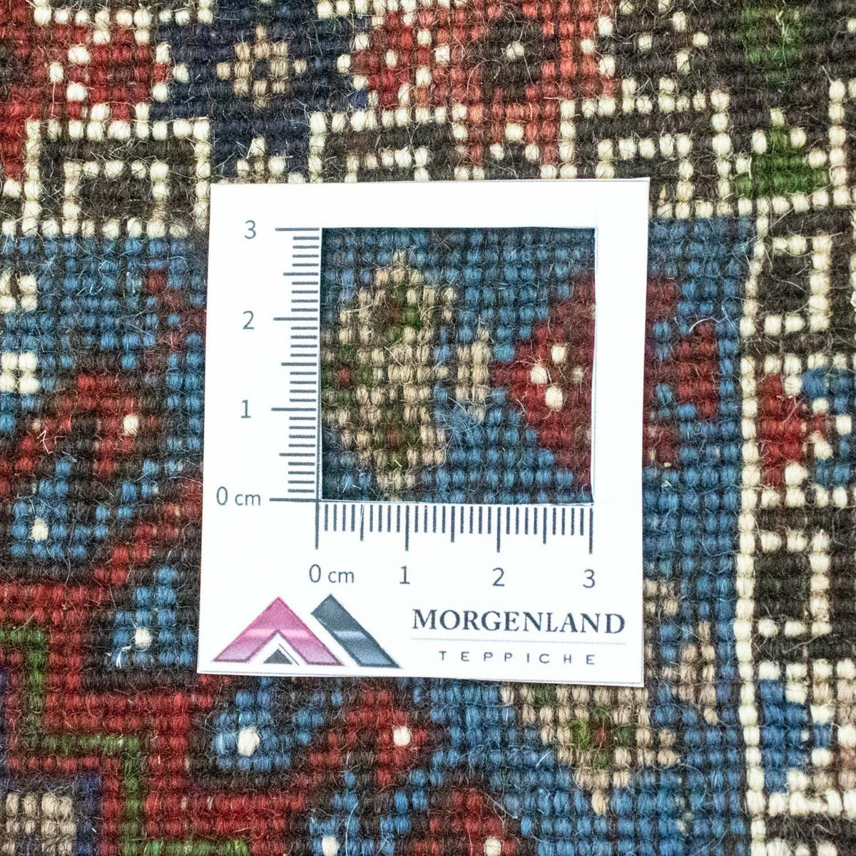 Alfombra persa - Nómada - 90 x 60 cm - multicolor