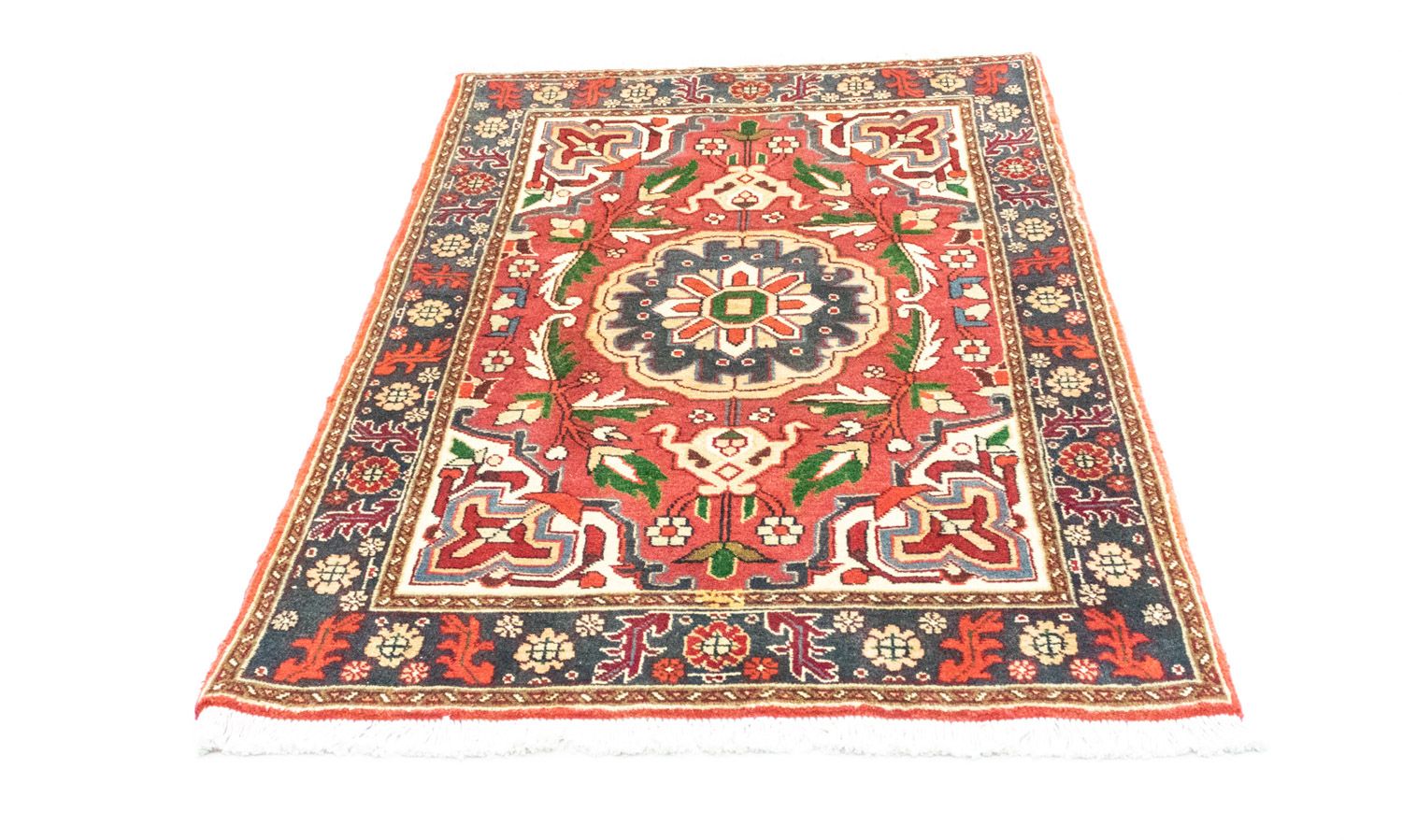 Alfombra persa - Nómada - 150 x 100 cm - naranja