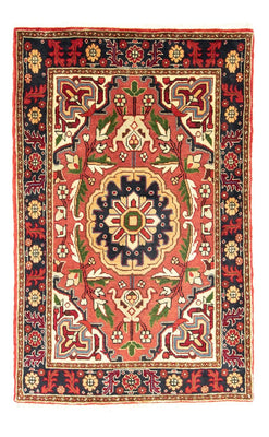 Alfombra persa - Nómada - 151 x 98 cm - rojo