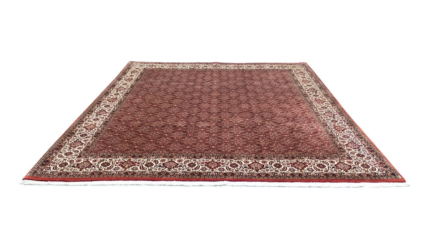 Alfombra persa - Bidjar - 301 x 256 cm - marrón