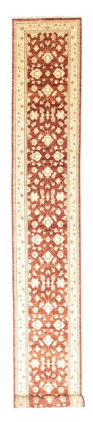 Alfombra de pasillo Alfombra Ziegler - 532 x 76 cm - marrón