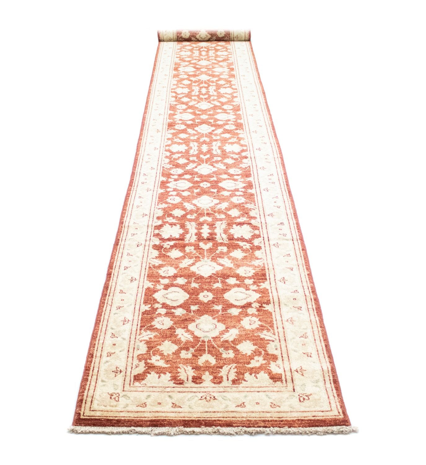 Alfombra de pasillo Alfombra Ziegler - 532 x 76 cm - marrón