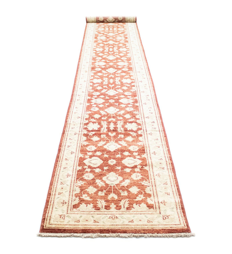 Alfombra de pasillo Alfombra Ziegler - 532 x 76 cm - marrón