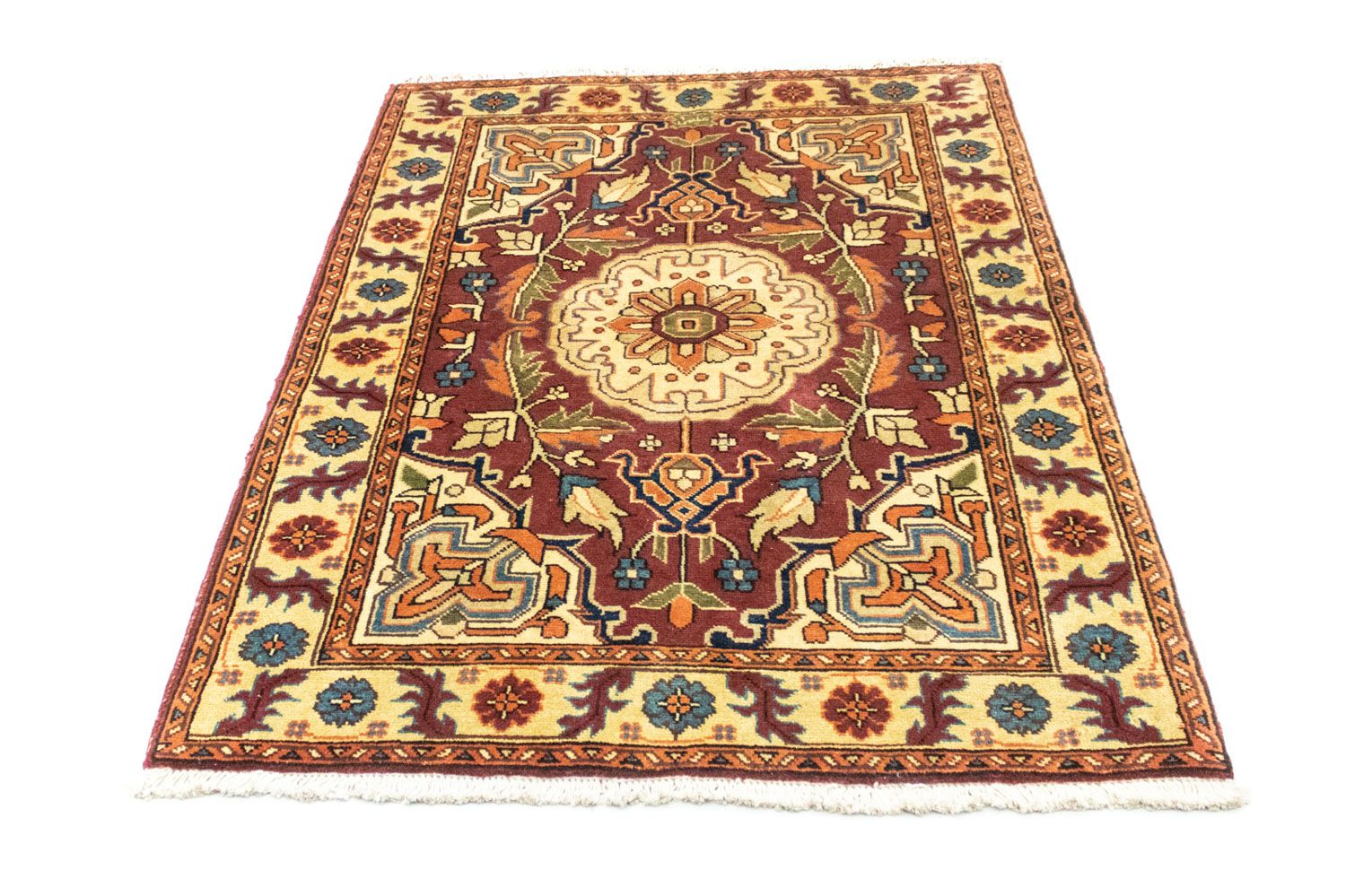 Alfombra persa - Nómada - 150 x 102 cm - marrón