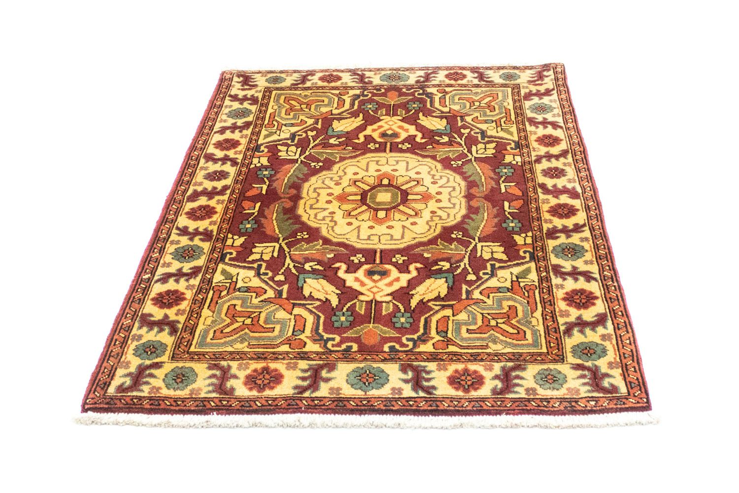 Alfombra persa - Nómada - 142 x 102 cm - marrón
