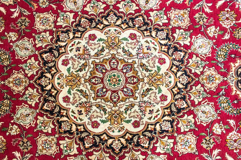 Alfombra Persa - Tabriz - Prima - 264 x 249 cm - rojo