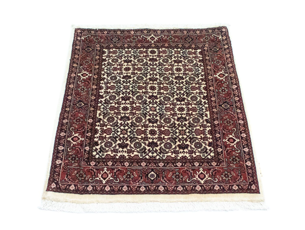 Alfombra persa - Bidjar - 85 x 70 cm - beige