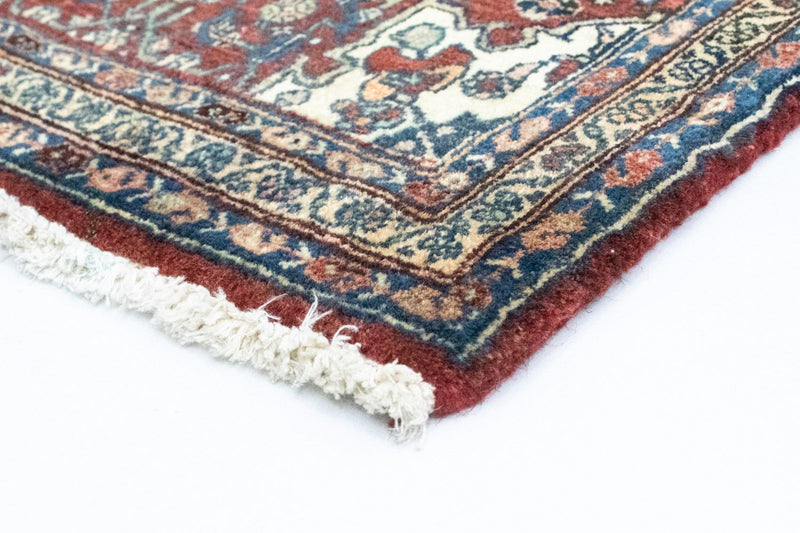 Alfombra persa - Bidjar - 101 x 68 cm - rojo