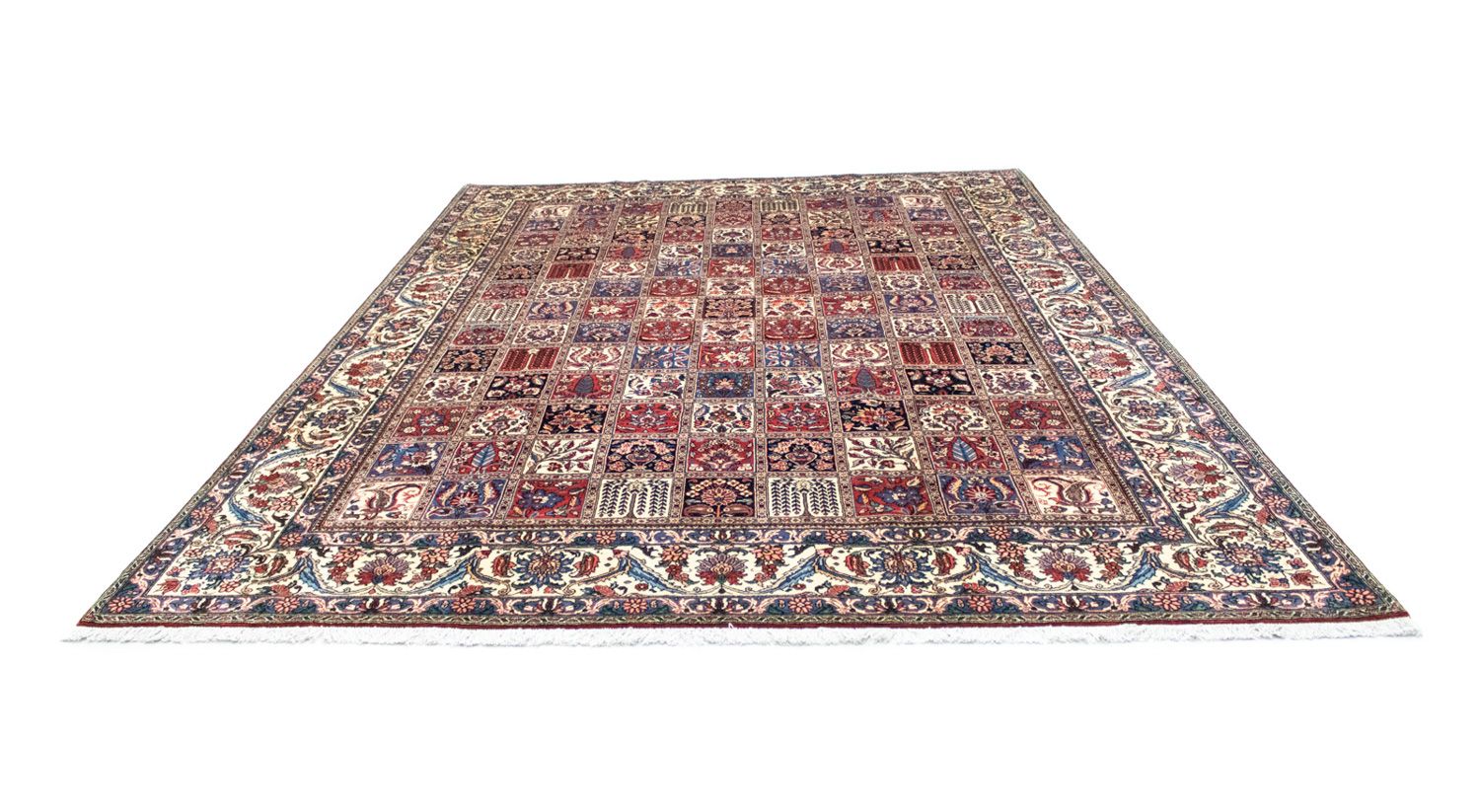 Alfombra persa - Nómada - 348 x 244 cm - multicolor