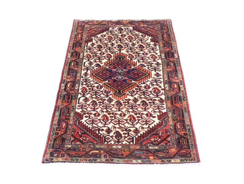 Alfombra persa - Nómada - 134 x 80 cm - beige