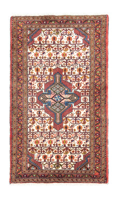 Alfombra persa - Nómada - 134 x 79 cm - beige