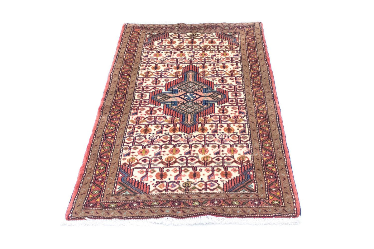 Alfombra persa - Nómada - 134 x 79 cm - beige
