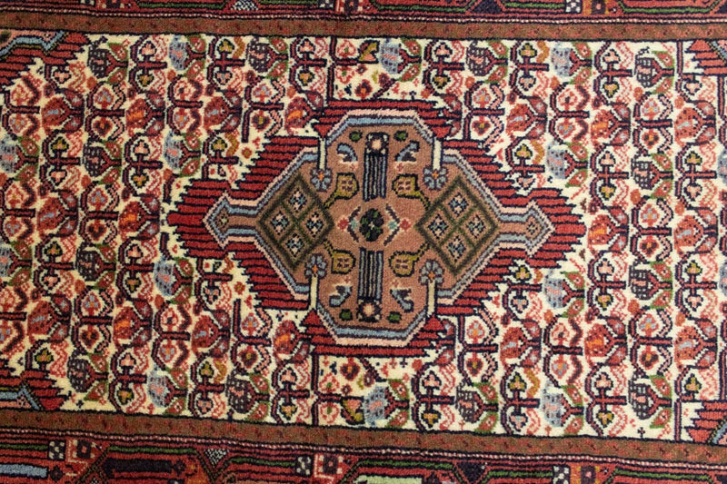 Alfombra persa - Nómada - 123 x 75 cm - beige