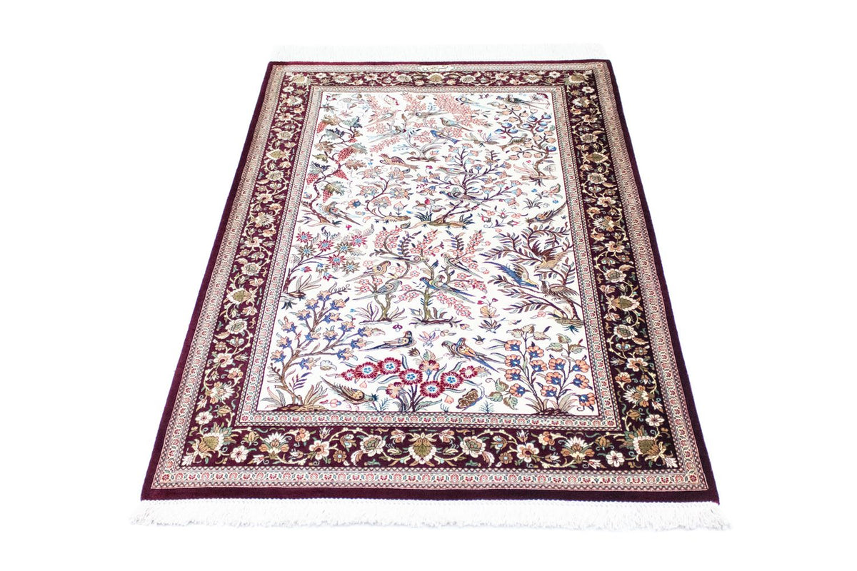 Alfombra de seda - Ghom Seda - Prima - 123 x 80 cm - beige