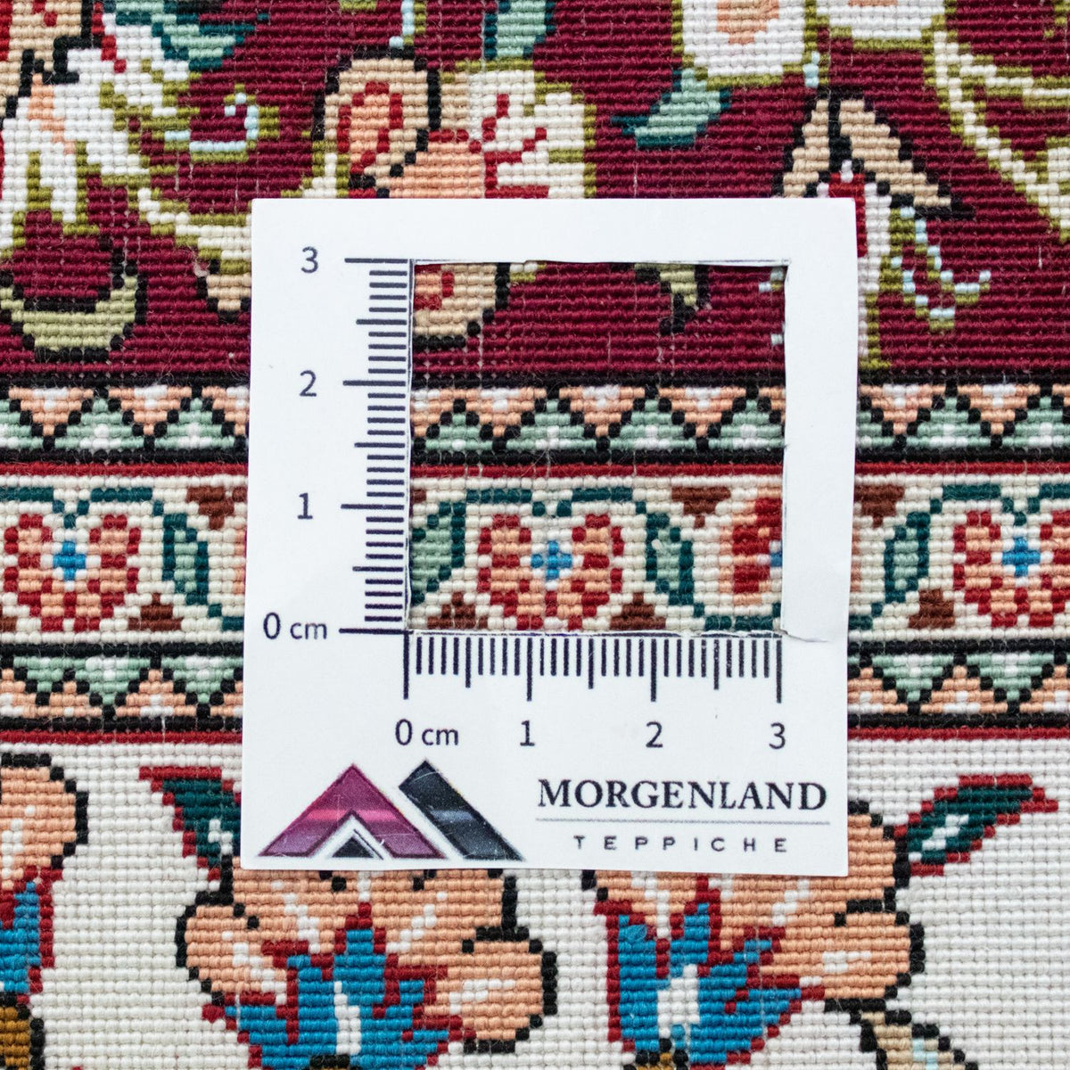 Alfombra de seda - Ghom Seda - Prima - 123 x 80 cm - beige