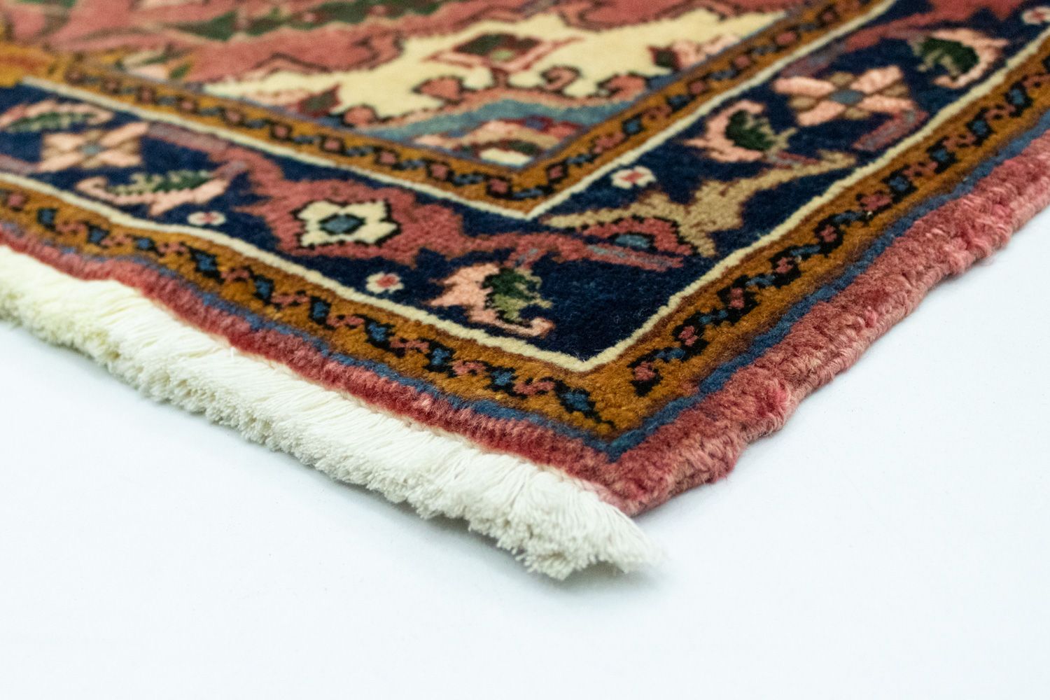 Alfombra persa - Nómada - 113 x 84 cm - rojo claro