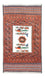 Alfombra Belutsch - 157 x 90 cm - naranja
