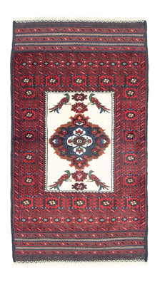 Alfombra Belutsch - 155 x 88 cm - rojo