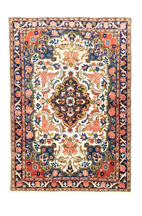 Alfombra persa - Bidjar - 150 x 107 cm - beige