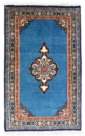 Alfombra persa - Clásica - 100 x 60 cm - azul