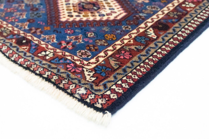 Alfombra persa - Nómada - 130 x 80 cm - azul