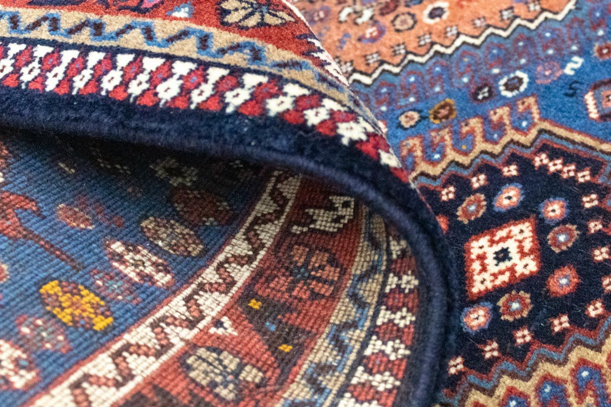 Alfombra persa - Nómada - 130 x 80 cm - azul