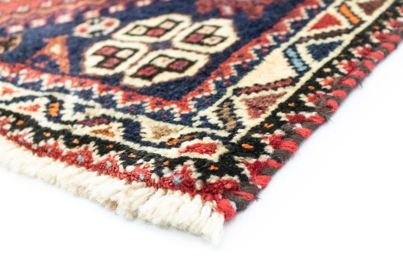 Alfombra persa - Nómada - 127 x 75 cm - rojo