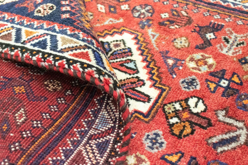 Alfombra persa - Nómada - 127 x 75 cm - rojo