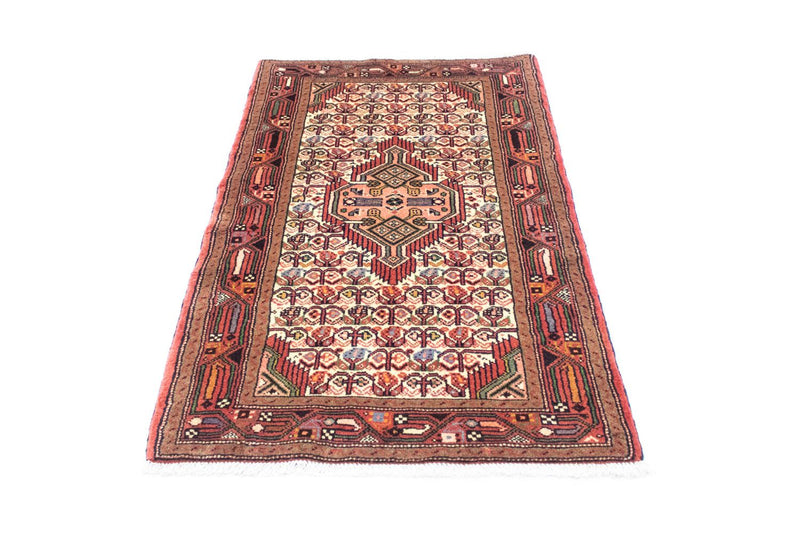Alfombra persa - Nómada - 135 x 83 cm - marrón