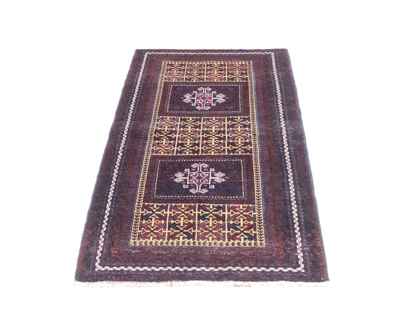 Alfombra Belutsch - 164 x 82 cm - azul