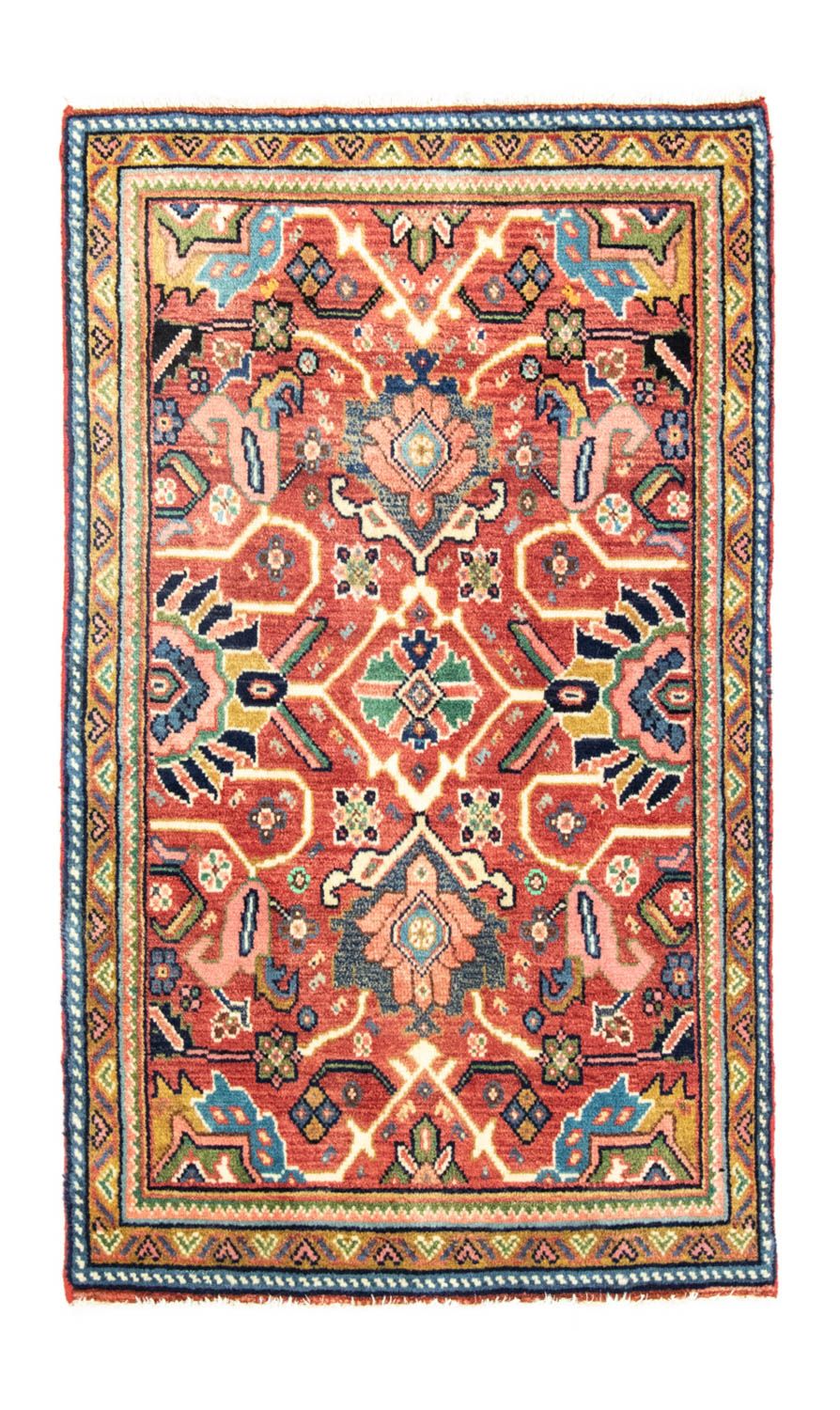 Alfombra persa - Clásica - 128 x 70 cm - rojo