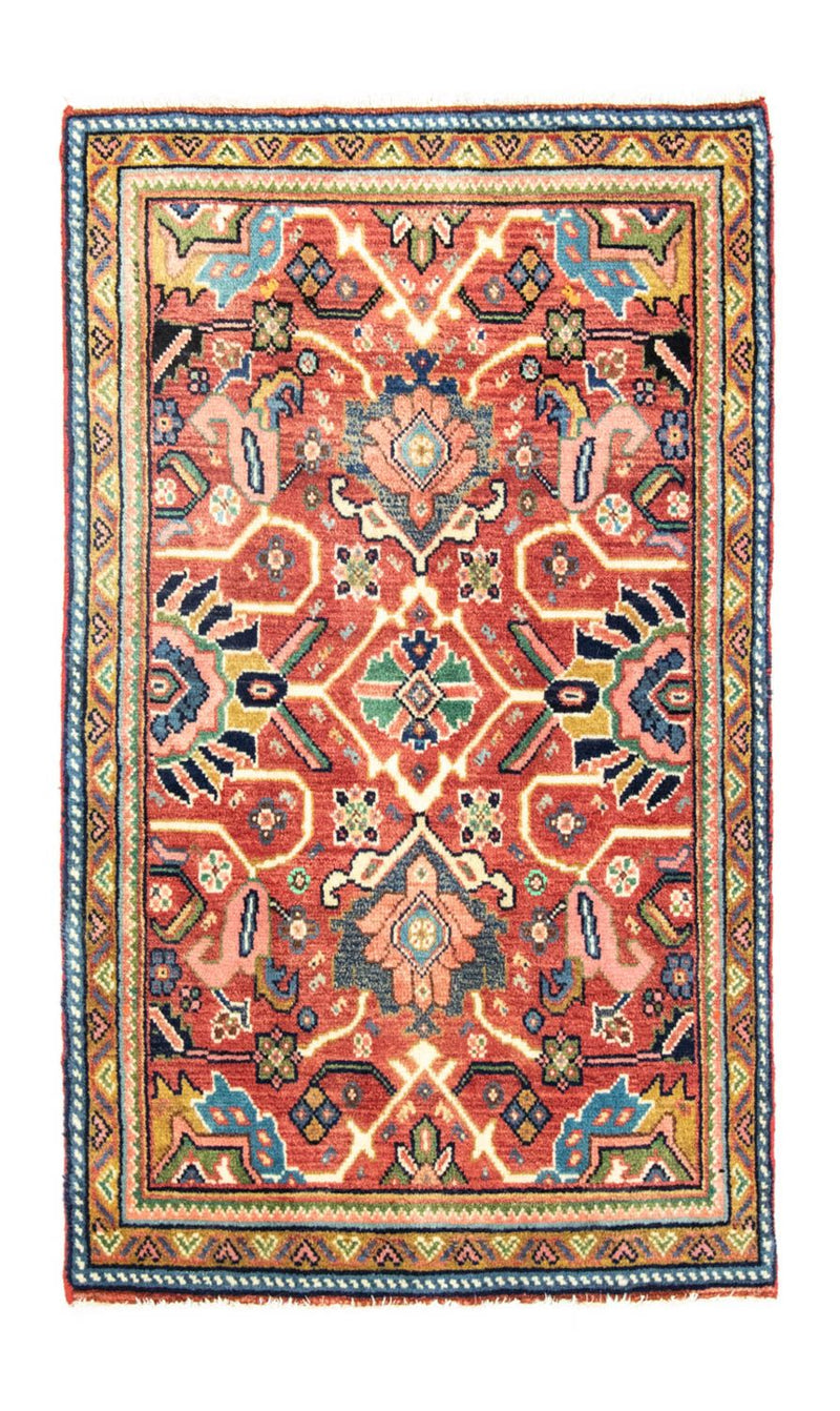 Alfombra persa - Clásica - 128 x 70 cm - rojo