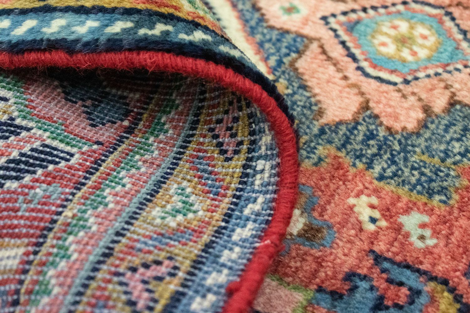 Alfombra persa - Clásica - 128 x 70 cm - rojo