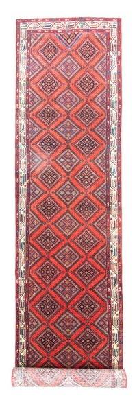 Alfombra de pasillo Alfombra persa - Nómada - 510 x 112 cm - rojo