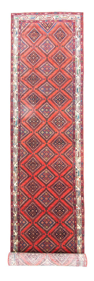 Alfombra de pasillo Alfombra persa - Nómada - 510 x 112 cm - rojo