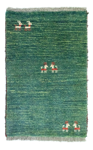 Alfombra Gabbeh - Persa - 90 x 60 cm - multicolor