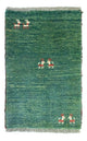 Gabbeh persa Alfombra 90x60cm - Perserteppich Wollteppich