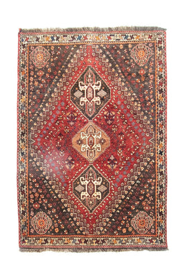 Alfombra persa - Nómada - 165 x 112 cm - rojo