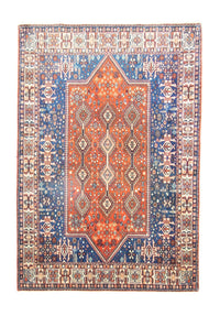 Alfombra persa - Nómada - 174 x 118 cm - azul
