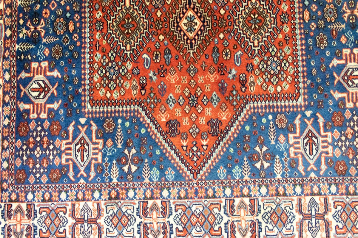 Alfombra persa - Nómada - 174 x 118 cm - azul