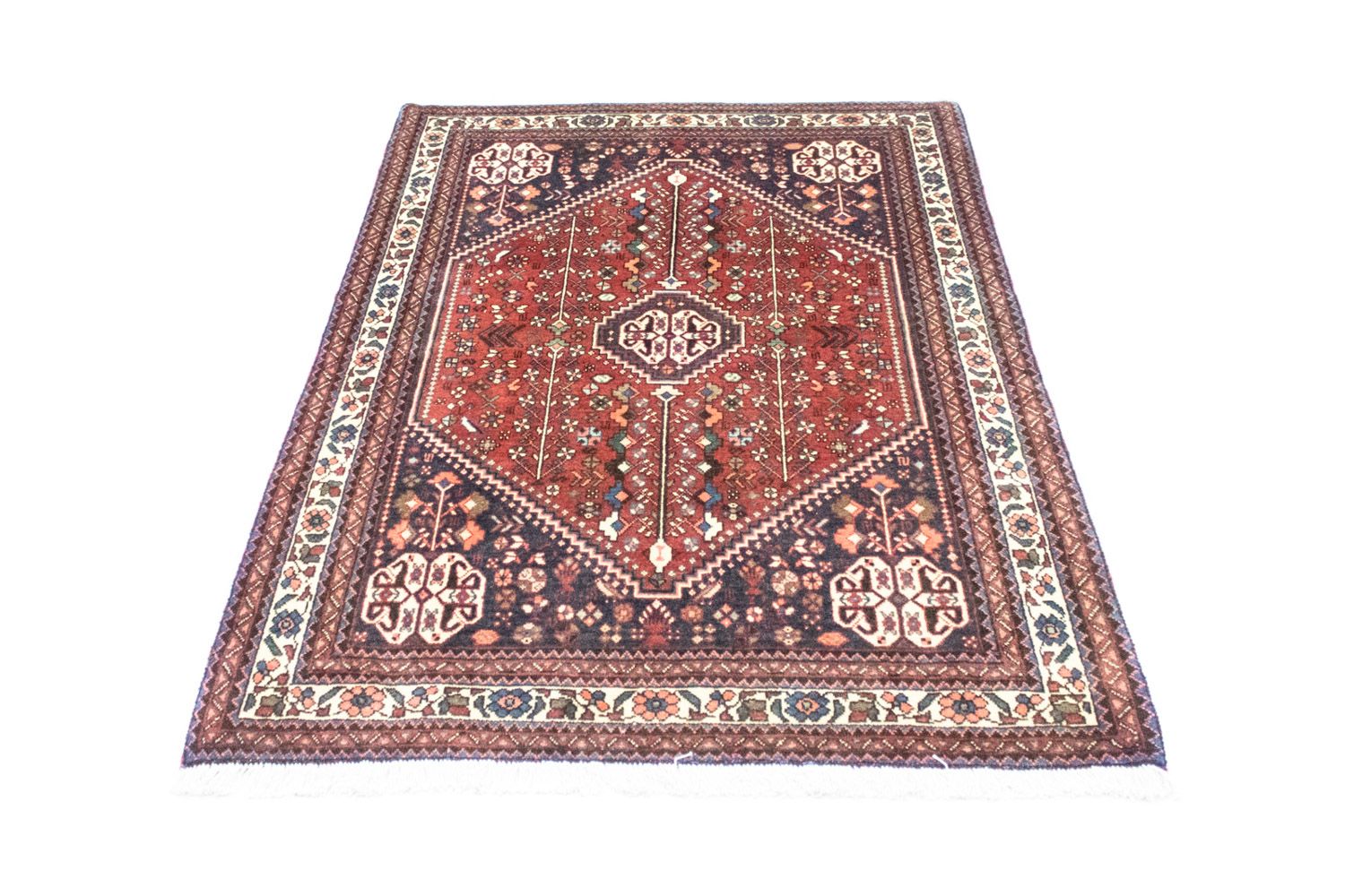 Alfombra persa - Nómada - 156 x 107 cm - naranja