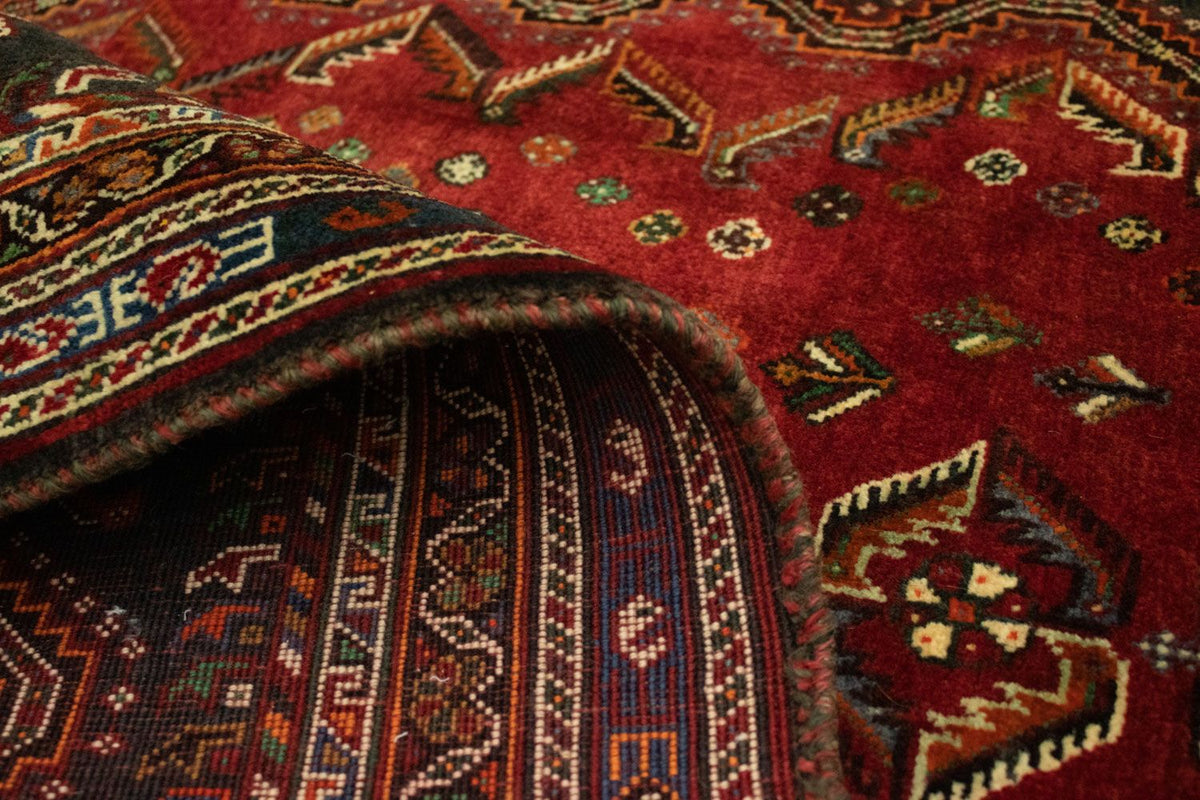 Alfombra persa - Nómada - 168 x 120 cm - rojo