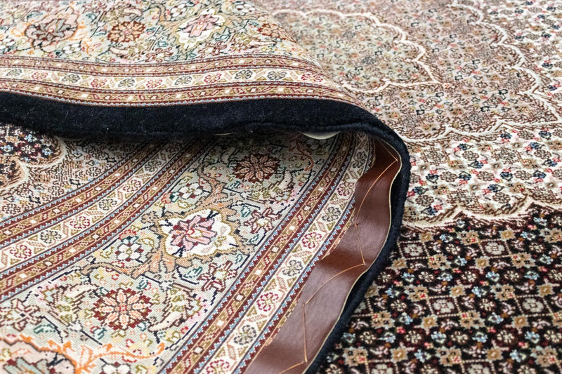 Alfombra Persa - Tabriz - Real - 246 x 174 cm - marrón