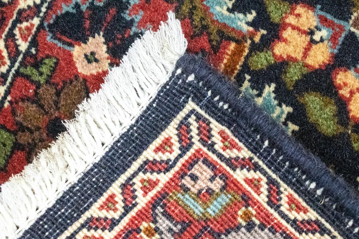 Alfombra persa - Bidjar - 62 x 45 cm - azul