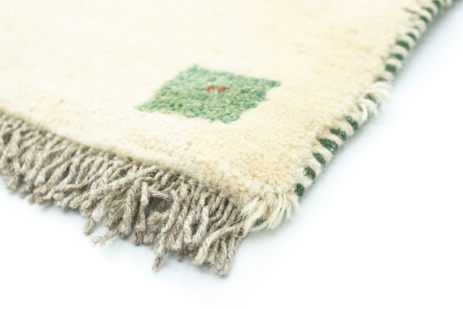 Alfombra Gabbeh - Persa - 60 x 40 cm - beige