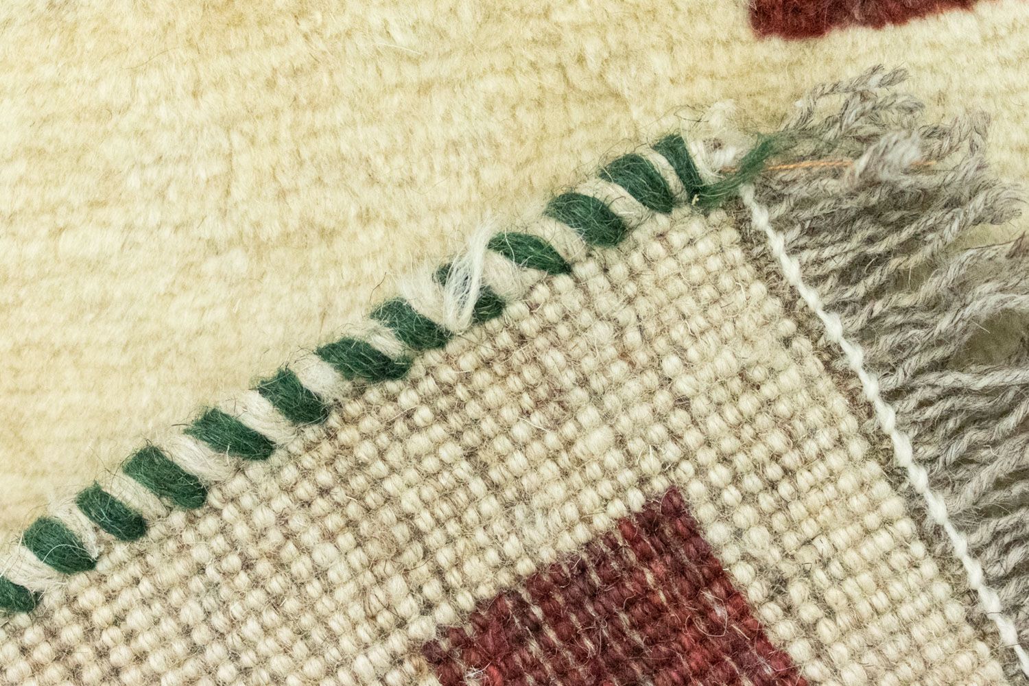 Alfombra Gabbeh - Persa - 60 x 40 cm - beige