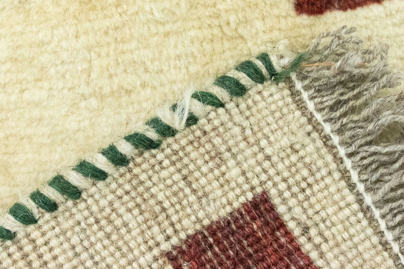Gabbeh persa Alfombra 60x40cm - Perserteppich Wollteppich