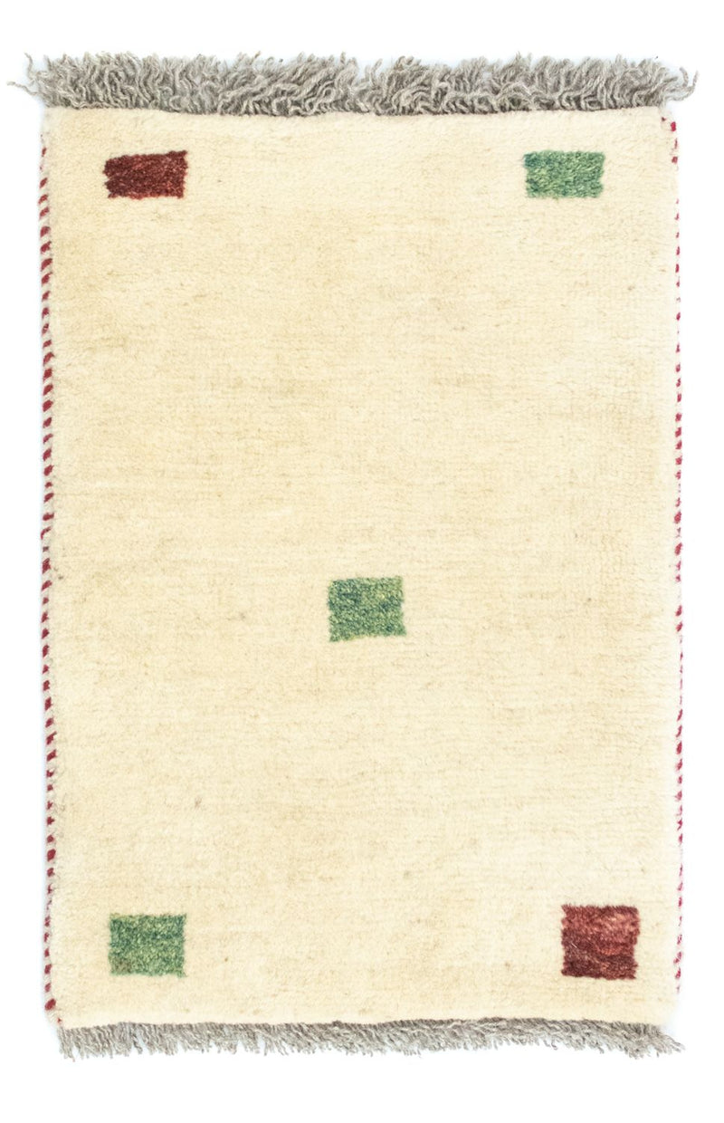 Alfombra Gabbeh - Persa - 60 x 40 cm - beige